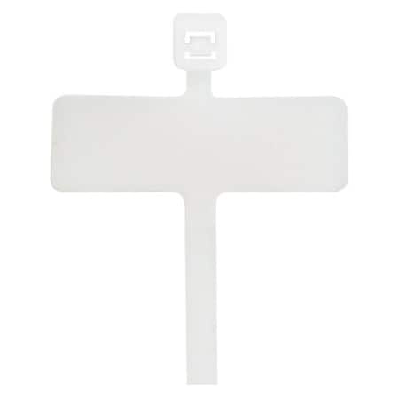 Partners Brand Cable Tie, 4 in L, Red, 50 lb Strength, 1000 PK CTID45