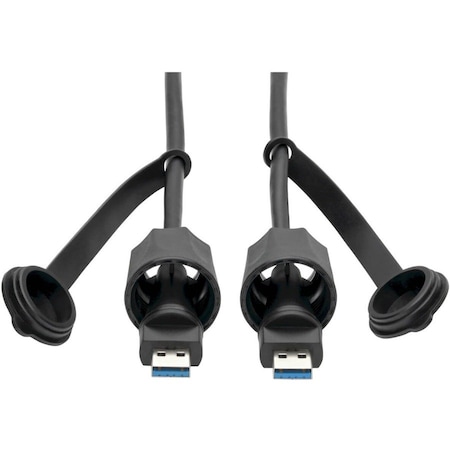 Tripp Lite USB 3.0 SUPERSPEED A/A CABLE FOR USB 3.0 ALL-IN-ONE KEYSTONE/PANEL MO U325-003-IND