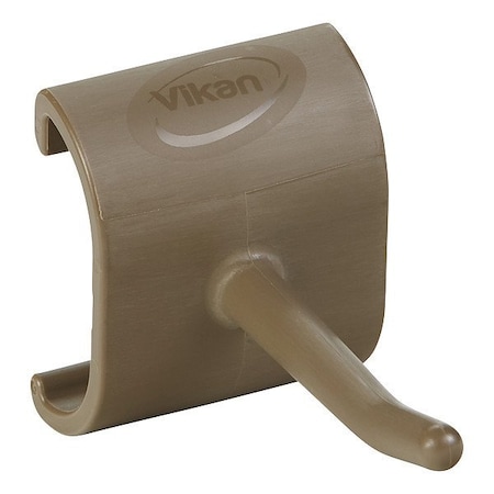 Vikan Part Hook for Wall Brackets, Brown 100466