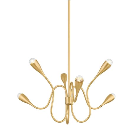 Mitzi 4 Light Violeta Wall Sconce Aged Brass H1126102-AGB