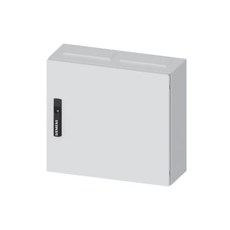 Siemens ALPHA 400 wall-mounted cabinet IP44 Protection class 1 H=500 mm 8GK1122-1KA22
