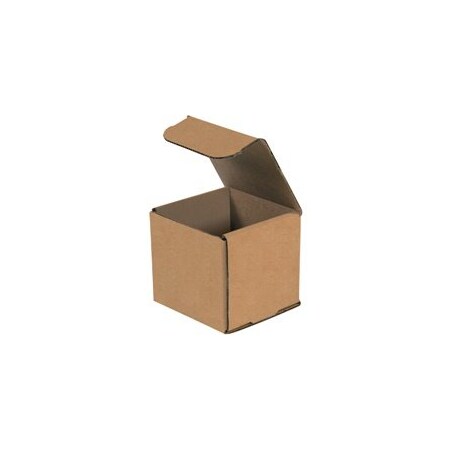 Bubblefast 50-3 x 3 x 3'' Kraft Corrugated Mailers, 50PK BFM333K