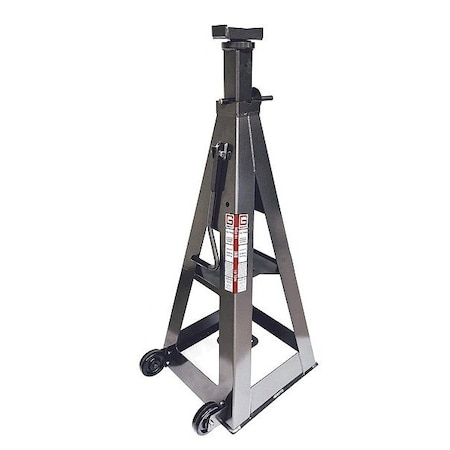 Gray Manufacturing Jack Stand, Base Steel, Color Gray 10-THR