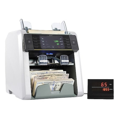 Cassida BillCounter, White, 11-11/16inH, 11-3/16inW CRS-9500