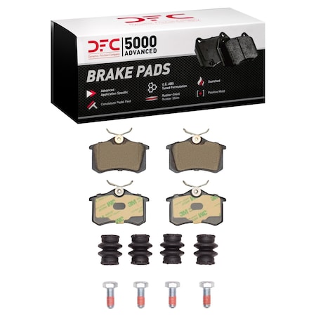Dfc 5000 Advanced, Disc Brake Pad Set, 1551-0340-02