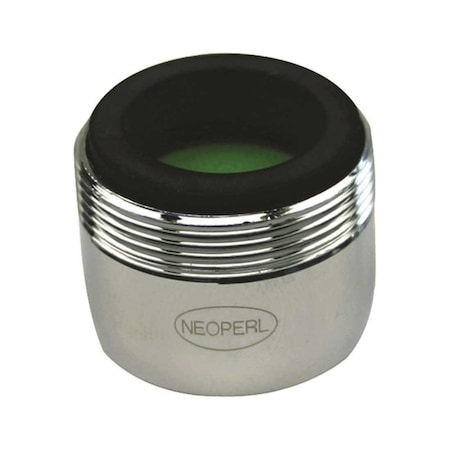 Neoperl Perlator 1.5 GPM 15/16 in. 27 x 55/64 in. 27 Regular Dual Thread Faucet Aerator Chrome, 6PK 5402103