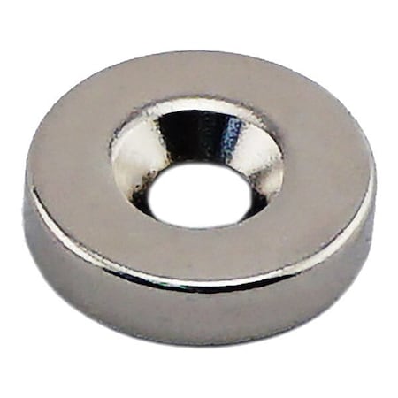 Zoro Select Rare Earth Magnet, Silver NR007519NCTS