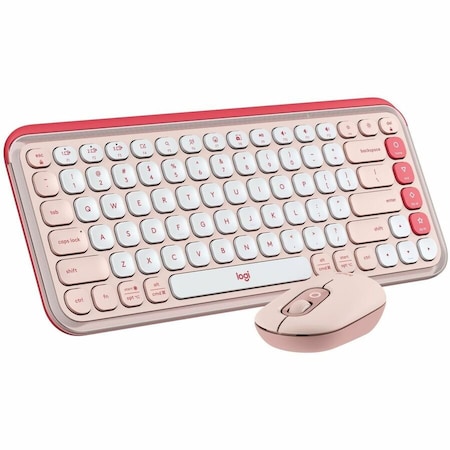 Logitech POP ICON COMBO (ROSE & OFF-WHITE) 920-013105