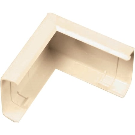 Legrand 90 Deg Flat Elbow Raceway, Ivory NM8