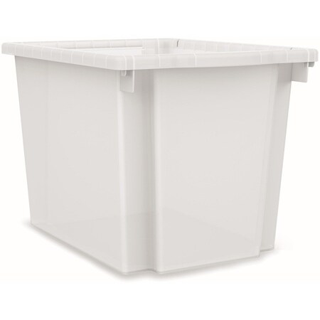 The Hon Co 12 in. Flagship Storage Collection Bin KitClear HONHFMBIN12