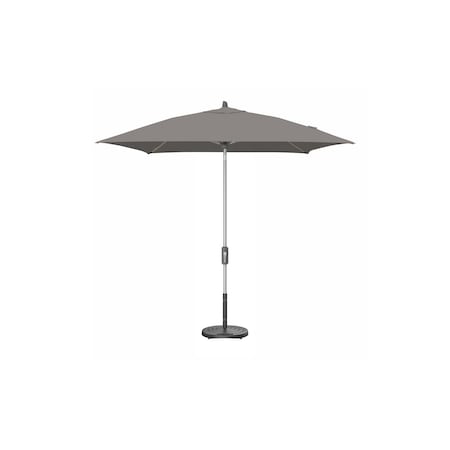 Treasure Garden 7.5 ft Square Patio Umbella, aluminum, fiberglass ribs, outdoor, Beacon Ash UM847SQ-SS 6457 Beacon Ash