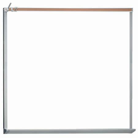 Aarco Architectural High Performance High Gloss White Markerboard Size 48''Hx48''W 420-007M-4848