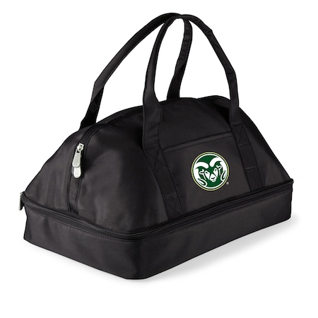 Picnic Time Family Of Brands NCAA Colorado State Rams Potluck Casserole Carrier - Insulated Thermal Food Carrier 650-00-175-134-0
