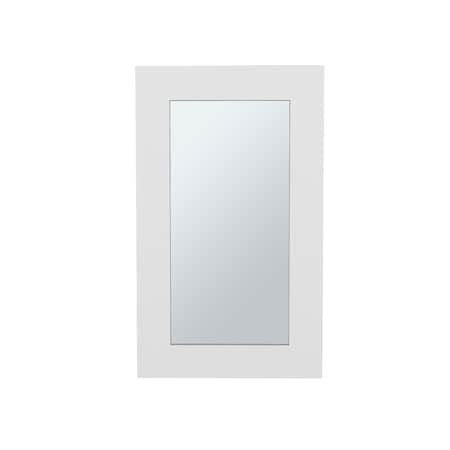 Homeroots 15" White Wood Floating Bathroom Vanity 571355