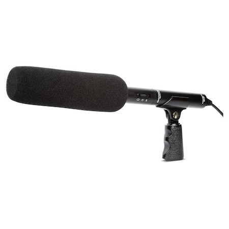 Marantz Supercardioid Electret Condenser Powered Short Shotgun Mic w/ integral cable terminated with 3.5mm AUDIOSCOPESG5BC