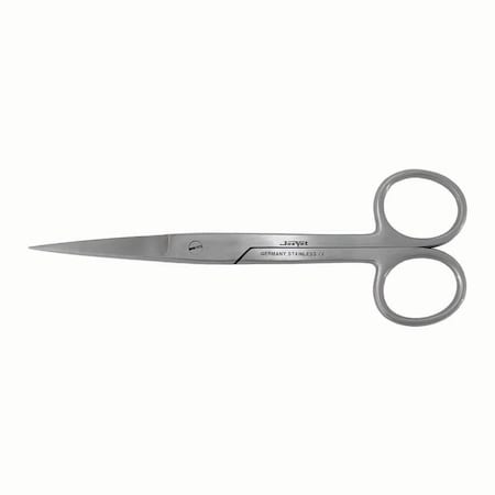 Jorgensen Laboratories German Surgical Scissors, Straight, s/s, 5 1/2" J0075EW