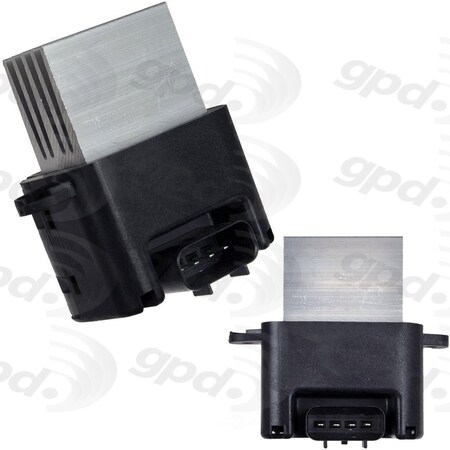 Global Parts Distributors Global HVAC Blower Motor Resistor 1712826