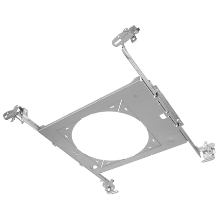 Halo Gray 6 in. W Galvanized Steel Mounting Frame HL6RSMF