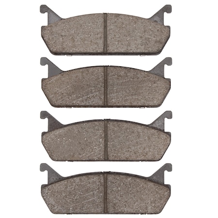 Dynamic Friction Co DFC 5000 Advanced Brake Pads - Ceramic 1551-0458-00