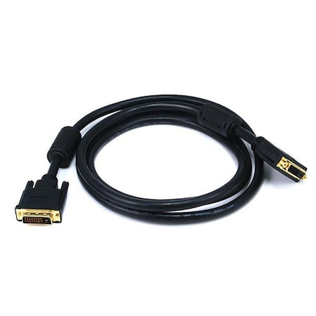 Monoprice Computer Cord, DVI-D DualLink M to F, 6ft 3546