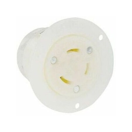 Leviton Industrial Grade Flanged Outlet 30 Amp, 600 Volt 3-Phase 2696