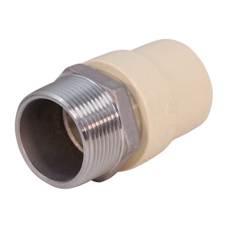 Everflow MIPxPVC Adapter Pipe Fitting 1-1/2" SSCPM112-NL