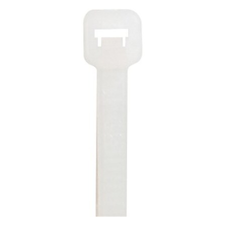 Partners Brand Cable Tie, 14 in L, Natural, Nylon 6/6, 120 lb Strength, 100 PK CT14120