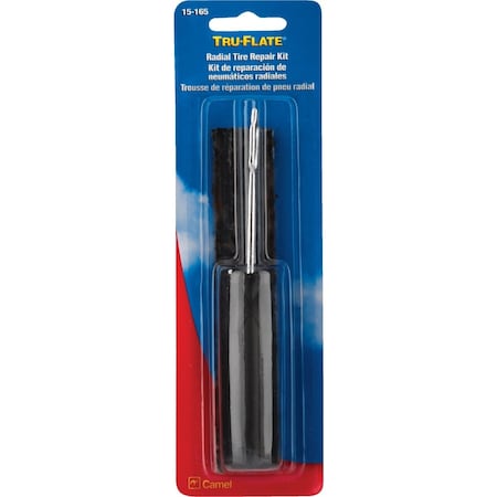 Tru-Flate Radial Tire Repair Kit, 11-Piece 15-165