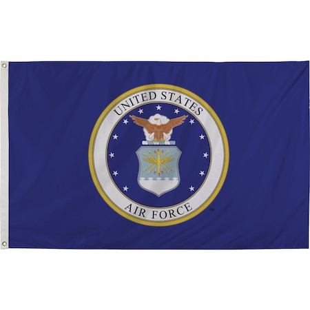 Valley Forge 3 Ft. x 5 Ft. Nylon Air Force Military Flag BTUSAF3