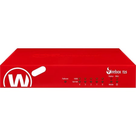 Watchguard FIREBOX T25 WITH 3-YR BASIC SECURITY SUITE WGT25033