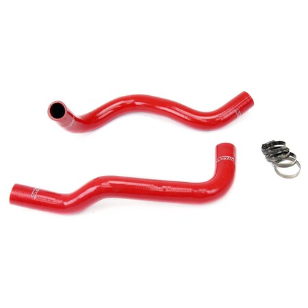 Hps Performance High Temp Reinforced Silicone Radiator Coolant Hose Kit, Red, 57-1314-RED