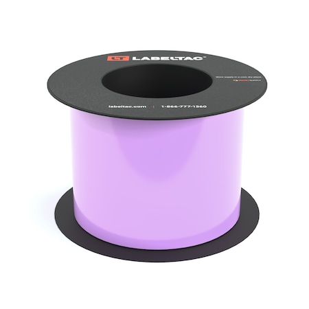Labeltac Label Supply 4in x 75ft, Lilac LT429-C