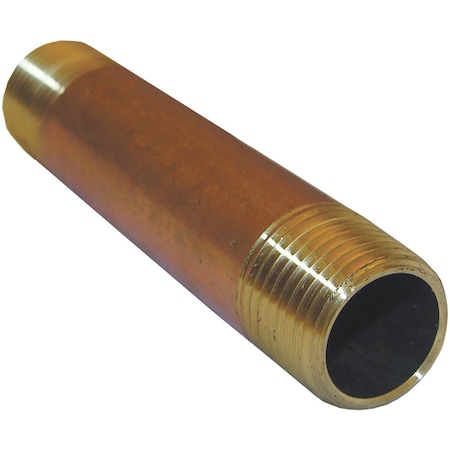Westlake Pipe & Fittings 1/2''x6'' Brass Nipple 17-9461