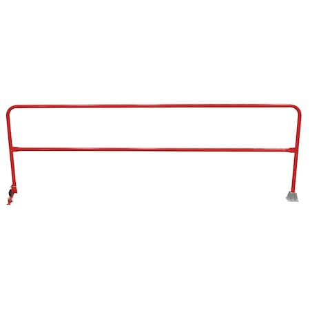 Vestil Steel Dock Safety Swing Gate 11 Ft. Length Red SSG-11-RD