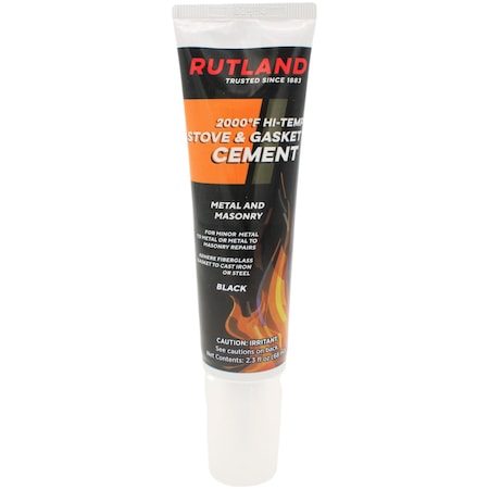 Rutland Stove Gasket Cement 10.3 fl oz Cartridge 78