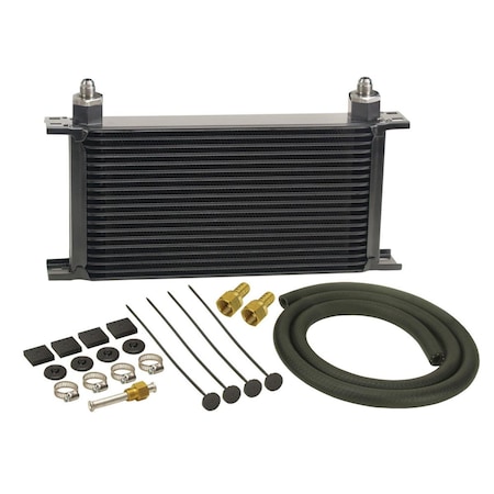 Powerhouse 13403 19 Row Series Stack Plate Transmission Cooler Kit, -6 AN PO3618145