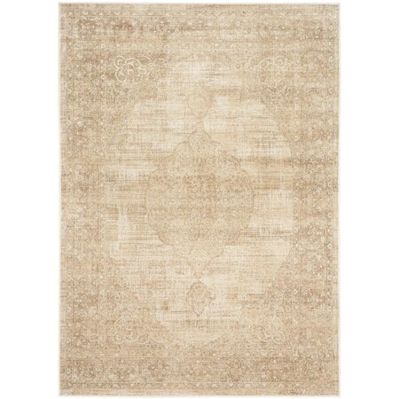 Safavieh Vintage Power Loomed Rectangle Area RugCreme 5 ft.3 in. x 7 ft.6 in. VTG138-3440-5