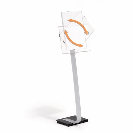 Durable Office Products Infobase Duo Tabloid Size Floor Stand 481523