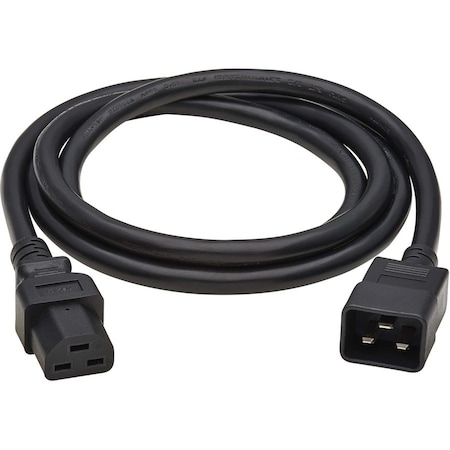 Eaton Tripp Lite Series Power Cord, C20 to C21 - Heavy-Duty, 20A, 250V, 12 AWG, 10 ft. 3.05 m, Black P035-010
