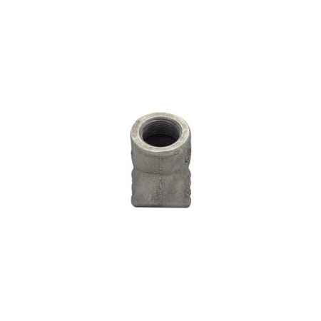 Crouse-Hinds Conduit Fitting Elbow, 1-1/2 in, Threaded, Iron, Galvanized EL5