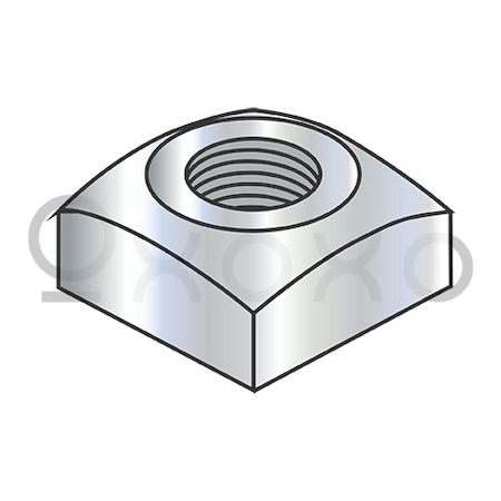 Oxoxo 7/16-14 Regular Square Nut Zinc, 400PK 194826
