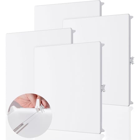 Morvat 12x12 Spring Access Panel for Drywall & Ceiling, 4PK MOR-PAP-SPRING-1212-4-PACK-NEW-A