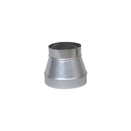 Imperial Mfg. HVAC Duct Pipe Reducer/ Increaser, No Crimp, 30 Gauge, 5 x 4-In. GV0781-A