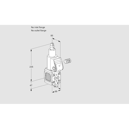 Honeywell Kromschroder Solenoid Valve for Gas, Slow Open, 500 mbar, IP65 Rated KS88000036
