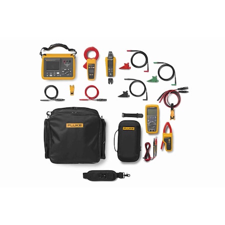 Fluke Solar Kit, Backlit LCD, 1,500 V DC Open Circuit Volt Measurement-Max, Datalogging FLK-GFL1500-283/PV