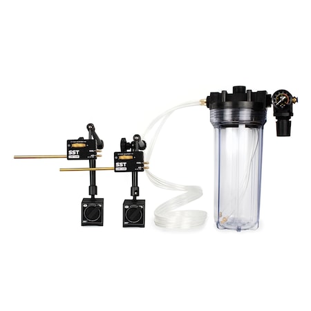 Stupid Simple Tools LUBE CUBE - CNC and Drill Dual Nozzle Coolant Mister System SST021-2