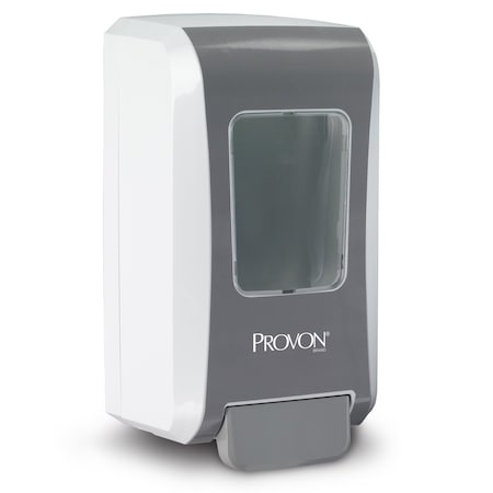 Provon FMX-20 Dispenser, Push-Style, 2000mL, White/Gray 5277-06