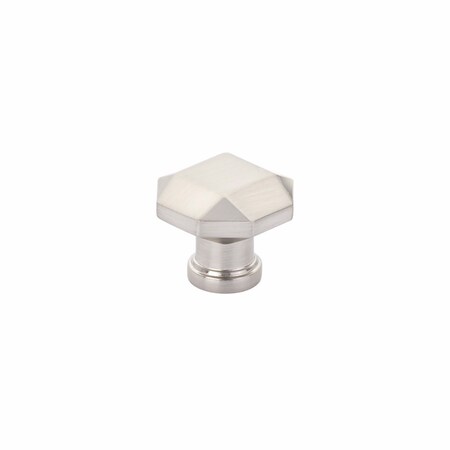 Schaub 1-1/4in Menlo Park Cabinet Knob Brushed Nickel Finish 531-BN