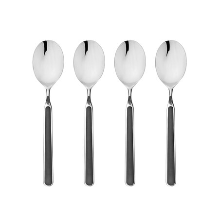 Mepra Fantasia Coffee Spoon Set - 4 Pcs. - Black 10N644407