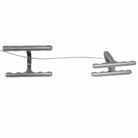 Jorgensen Laboratories Jorvet Lyss OB Handle, Stainless Steel, 3" J0021L